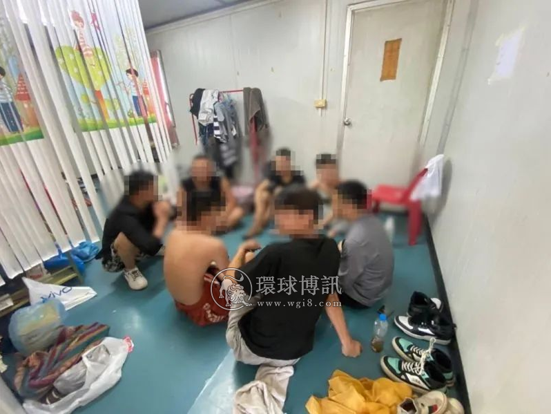 7名中国男子在湄公河走私到泰国清莱的集装箱中被捕