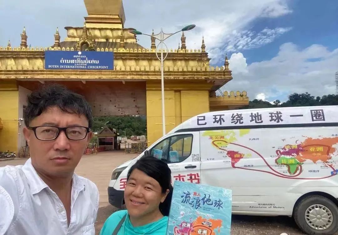 ​自驾环游世界一圈，如今他来到柬埔寨！
