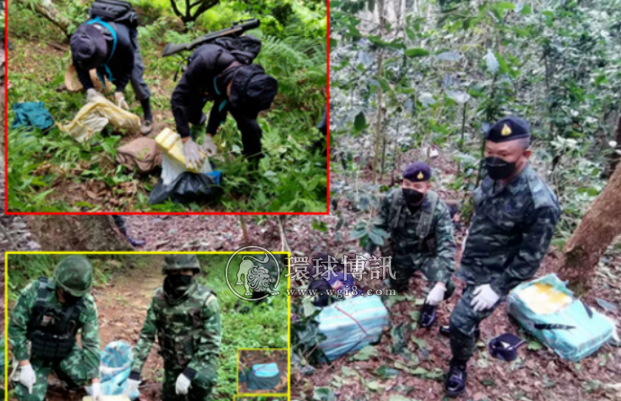 缅泰边境跨境运毒集团与泰国军警发生枪战，六名毒贩丧生！