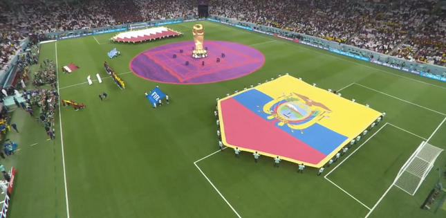 卡塔尔世界杯揭幕战正式打响