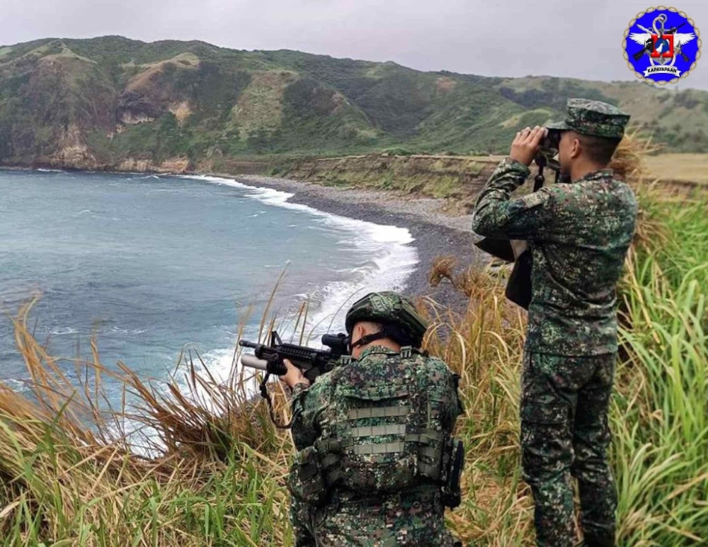 菲律宾军方模拟反登岛行动