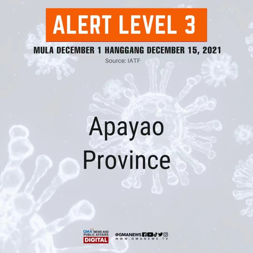菲律宾首都区及邻省12月上旬维持二级警戒