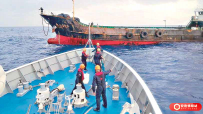 一遇险中国渔船获菲海警救援，7名中国海员脱险